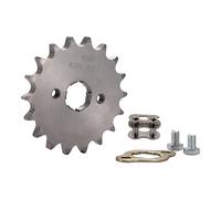 WOOSTAR Motorcycle 428-18T Front Sprocket 20mm Replacement for 50cc 70cc 90cc 110cc 125cc Dirt Pit Bike Mini Bike ATV 4 Wheeler Moped