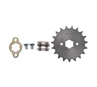 WOOSTAR Motorcycle 428-19T Front Sprocket 20mm Replacement for 50cc 70cc 90cc 110cc 125cc Dirt Pit Bike Mini Bike ATV 4 Wheeler Moped
