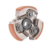 WOOSTAR Motorcycle Heavy Duty Clutch Pad with 3 Springs Replacement for 2 Stroke 47cc 49cc Mini Quad Dirt Pit Bike Pocket Bike ATV 4 Wheeler Scooter