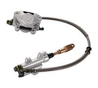 WOOSTAR Rear Foot Disc Brake Master Cylinder Assembly Replacement for Chinese 150cc 200cc 250cc TaoTao Buyang Coolster Kazuma Sunl ATV Quad