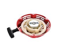 WOOSTAR Recoil Pull Starter Assembly Replacement for GX120 GX160 GX200 Generator 4HP 5.5HP 6.5HP Engine Lawn Mower Red