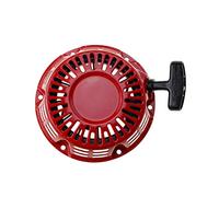 WOOSTAR Recoil Pull Starter Replacement for GX200 GX120 GX160 4HP 5.5HP 6.5HP Motor Lawn Mower Generator Red