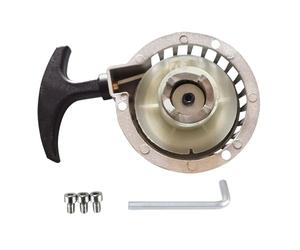 WOOSTAR Recoil Pull Starter with 3 Bolts Replacement for 2 Stroke 47cc 49cc Pocket Bike Mini Moto ATV 4 Wheeler Quad