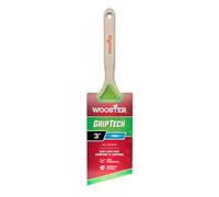Wooster 5401-3 GripTech Paintbrush, Green