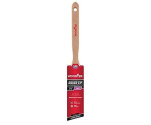 Wooster Brush 5228-1.5 Silver Tip Semioval Angle Sash Paintbrush, 1.5-Inch Size