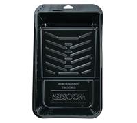 Wooster Brush BR403-6 1/2 Jumbo-Koter Plastic Tray, Black, 6-1/2 in