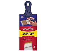 Wooster Brush Q3211-2 Shortcut Angle Sash Paintbrush, 2-Inch, White, Nylon Polyester Blend, 2 inch