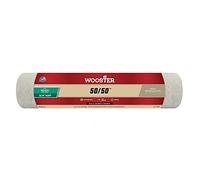 Wooster Brush R296-14 14" 50/50 3/4" NAP Roller Cover, Cream, 14 Inch