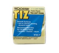 Wooster Brush R730-3 3" TIZ Foam Twin Pack Roller Covers, 3 Inch