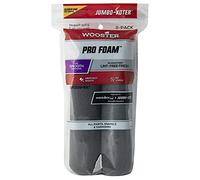 Wooster Brush Rr308-6.5 Pro Foam Roller Cover, 6.5-Inch Length, 2-Piece Charcoal