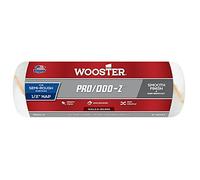 Wooster Brush RR643-9 Pro/Doo-Z Shed Resistant Paint Roller, 1/2 in Nap, 9 in L, Woven Fabric Cover
