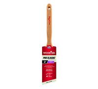 Wooster Brush Z1222-2 Wooster Pro Majestic Z1222 Sash Paint Brush, 12-1/2 in Oal, 2 in Width, Chiseled China Bristle, White, 2 inch