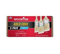 Wooster Gold Edge - Semi-Oval Angle Sash - 3 Pack Brush Set