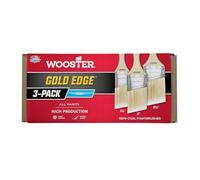 Wooster Gold Edge Semi Oval Paint Brush Set X 3