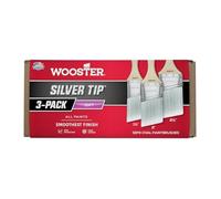 Wooster Silver Tip Semi Oval Angle Sash 3-Pack