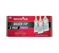 Wooster Silver Tip - Semi-Oval Angle Sash - 3 Pack Brush Set
