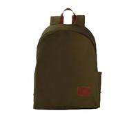 WooStyle Premium Cotton Canvas Backpack - Stylish, Lightweight, Multifunctional Laptop Bag, Extra Capacity. Fits 13”-15” inch Laptops. Unisex, All Ages. Includes Matching Pouch (Olive Green)