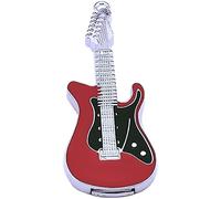 WooTeck 128gb Metal Guitar USB Flash Drive Red