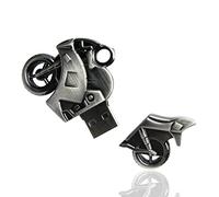 WooTeck 128GB Strong Metal Motorcycle USB Flash Drive Memory Stick Pendrive Livid