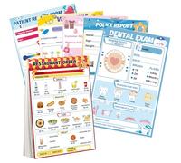 wootile Pretend Play Notepads 6 Pack Playtime Pads Pretend Play Notebooks Variety Role Play Doctor’s Report Grocery List Restaurant Guest Checklist Notepads