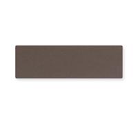 Wootton Industries Blanking Plate Walnut Brown No Adhesive 270mmx70mm | Letterbox plate, covers a hole up to 245mm x 45mm. 3mm matt acrylic, 4mm radius corners. Indoor, flat smooth surfaces.
