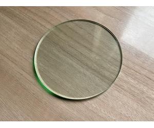 [WOOTTON INDUSTRIES LIMITED] 37mm Glass Effect Round Disc Circle [3mm Thick] Perspex Acrylic Custom Size Cut Discs Circles.