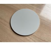 [WOOTTON INDUSTRIES LIMITED] 70mm Light Grey Round Disc Circle [3mm Thick] Perspex Acrylic Custom Size Cut Discs Circles.