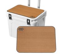 WOOWAVE EVA Mat Cooler Pad for Yeti Roadie 60 | Peel & Stick Application, Non Slip Comfort Accessories (Teak)
