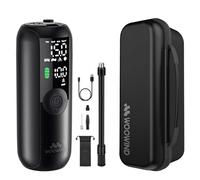 Woowind LP1 Tyre Inflator Air Compressor with Protective Carrying Case - 150 PSI/10.3 BAR Car Tyre Inflator, Air Pump For Bikes, Motorcycles, Balls