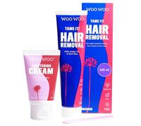 WooWoo It Takes Two! Natural Intimate Hair Removal Cream 100ml & Lighten It! Skin Brightening Cream 40ml