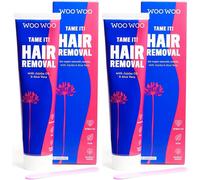 WooWoo Women's Tame It Natural Intimate Hair Removal Cream 100ml - Pack of 2 in White WooWoo White 100ml