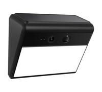Woox 2K Outdoor Solar Surveillance Camera with Wall Light, Motion Activated, Outdoor Camera, WLAN Wireless Battery, with AI Detection of People/Animals/Vehicles, Colour Night Vision, IP65 Waterproof