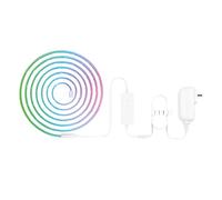 Woox LED Strip Lights Smart 5 Metres Smart WiFi Wireless App Controlled RGBW Dimmable for Home Kitchen TV Party, Working with Android, iOS, Alexa and Google Home (1 Pack), White, R4049