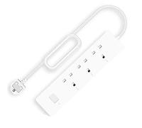 Woox Smart Plug with Energy Monitoring, Energy Monitoring Alexa Plug,Voice Control WiFi Plugs Work with Alexa/Google, Wireless Remote Control Timer Socket Plugs,Device Sharable, 13A,2990W-4pack