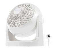 Woozoo ® by Ohyama, Powerful, silent desk fan / table fan, 30W, 13m², Patented 3D propellers, 360° rotation, 3 speeds, For office, living room, next to bed - Woozoo PCF-HE15 - White [UK model]