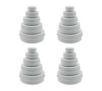 Wopanxye 20pack 60ml 2oz Aluminum Tin, 100ml Empty Travel Cosmetic Jars