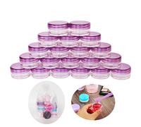 Wopanxye 20pcs, 5Gram 5ml BPA Free Small Jars, Cosmetic Sample Container