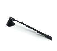 WOPARTY Candle Snuffer Extinguisher with Long Handle Branch Shape - for Putting Out Candle Flame,Black Candle Snuffers Accessory for Candle Lovers