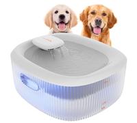 WOPET Dog Water Fountain for Large Dogs, 6L/205oz/1.7Gal Dog Water Bowl Dispenser, Automatic Cat and Pet Water Fountain with 2 Filters, Ultra-Quiet Pump, Great for Large Dogs Cats and Multi-Pet Home
