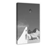 WOPIYNAG Après Ski Poster Canvas Poster Wall Art Print Picture Paintings 24x36inch(60x90cm)