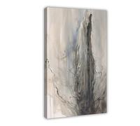 WOPIYNAG Death Ghost Painting, Canvas Poster Bedroom Decor Landscape Decor Gift 24x36inch(60x90cm)