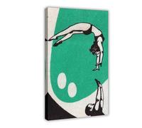 WOPIYNAG Leap of Faith Canvas Poster Bedroom Decor Landscape Decor Gift 12x18inch(30x45cm)