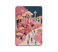 WOPIYNAG Magic Psilocybin Mushroom Print Tin Sign Vintage Metal Pub Club Cafe Bar Home Wall Art Decoration Poster Retro 8x12inch(20x30cm)