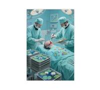 WOPIYNAG Memory Operating Room Canvas Poster Bedroom Decor Landscape Decor Gift 08x12inch(20x30cm)