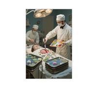 WOPIYNAG Memory Operating Room Canvas Poster Bedroom Decor Landscape Decor Gift 08x12inch(20x30cm)