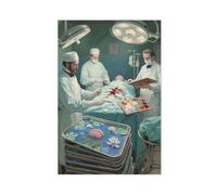 WOPIYNAG Memory Operating Room Canvas Poster Bedroom Decor Landscape Decor Gift 08x12inch(20x30cm)