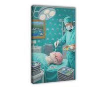 WOPIYNAG Memory Operating Room Canvas Poster Bedroom Decor Landscape Decor Gift 24x36inch(60x90cm)