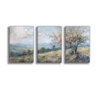 WOPIYNAG Vintage French Country Landscape Canvas Poster Wall Art Print Picture Paintings 24x36inch(60x90cm)