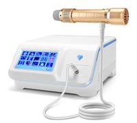 WOPLQA Shockwave Therapy Machine,Extracorporeal Shockwave Therapy Machine,Shockwave Deep Muscle Massager for Pain Relief Muscle Relaxed(White)