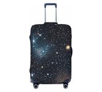 WOPQS Constellation Star Clusters Galaxies Elastic Luggage Protection Cover Luggage Lid Protector for 18-32 Inch Suitcases